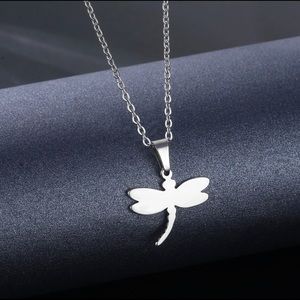 END OF SUMMER CLEARANCE!NEW! Dragonfly Lucky Necklace Spiritual Silver